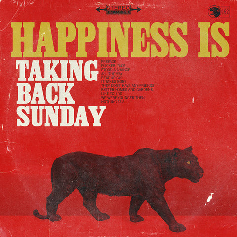 Taking Back Sunday "Happiness Is" LP